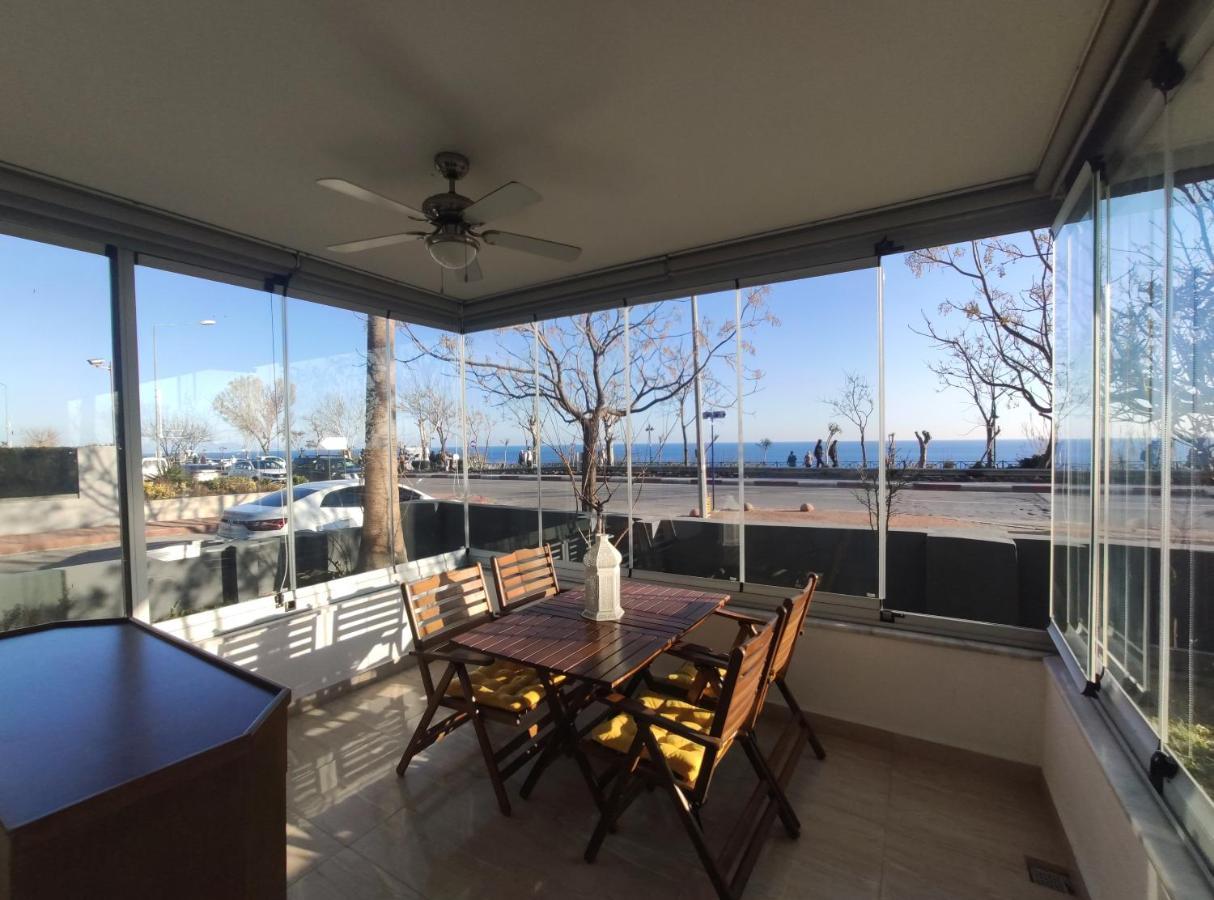 Sea & Sunset View Flat With Garden In Lara Antalya